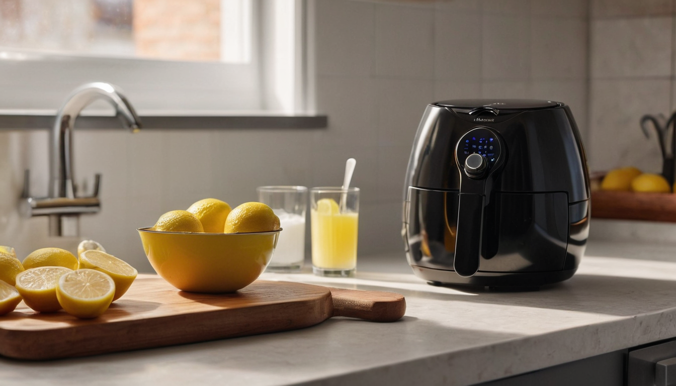 Air Fryer İç Haznesi ve Sepet Yağ Temizliği
